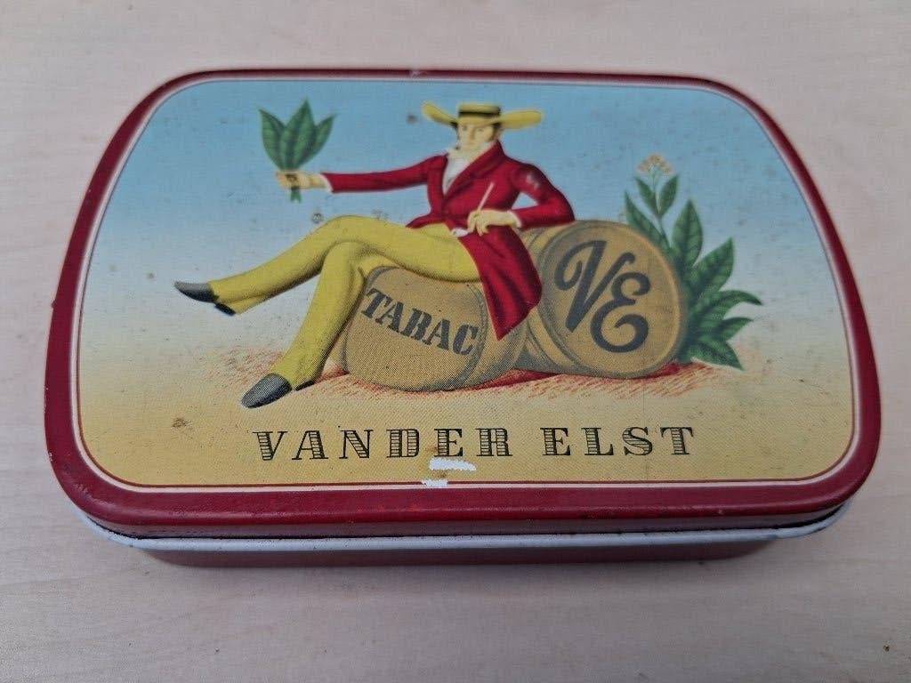 Boîte à tabac ancienne VANDER ELST, Collections, Enlèvement ou Envoi, Comme neuf, Ustensile
