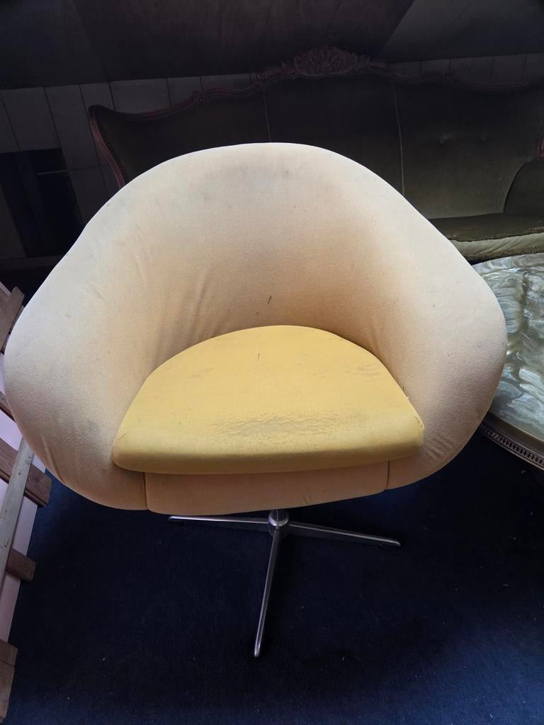Swivel chair , draaistoel ,Karl Eric Klote,vintage, Enlèvement