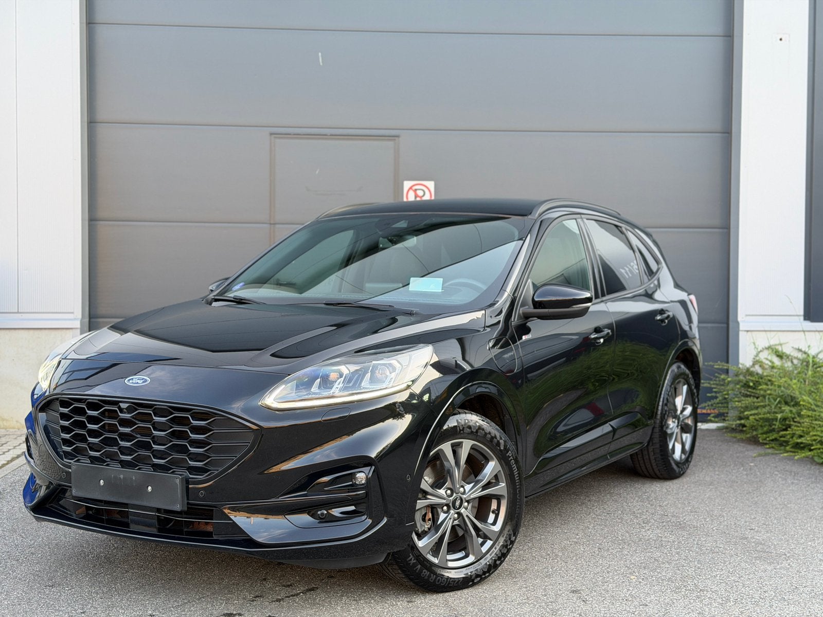 Ford Kuga ST-Line X 2.5PHEV*225pk*Head up*ACC*Bang Olfusen*, Auto's, Ford, Lichtsensor, Zwart, Bedrijf, 5 zetels
