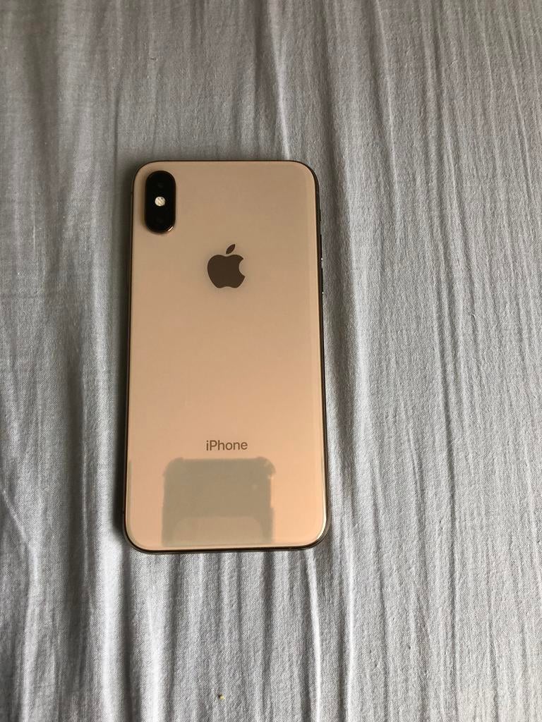 Gelocked refurbished Iphone Xs Gold 64gb, Telecommunicatie, Mobiele telefoons | Apple iPhone, Ophalen, Zo goed als nieuw, IPhone XS