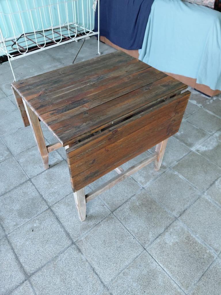 Tuintafeltje (inklapbaar), Ophalen