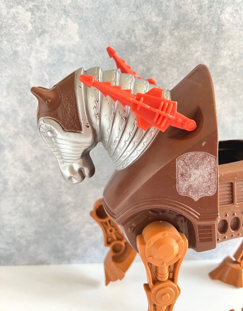 Cheval de combat Stridor - Maîtres de l'Univers MOTU, Gebruikt, Aucun, Ophalen of Verzenden, Mattel
