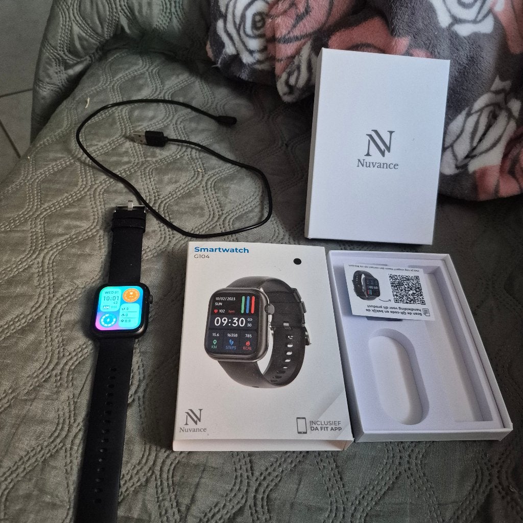 MONTRE INTELLIGENTE NUVANCE, Neuf, Étanche, Avancer d'un pas, Enlèvement