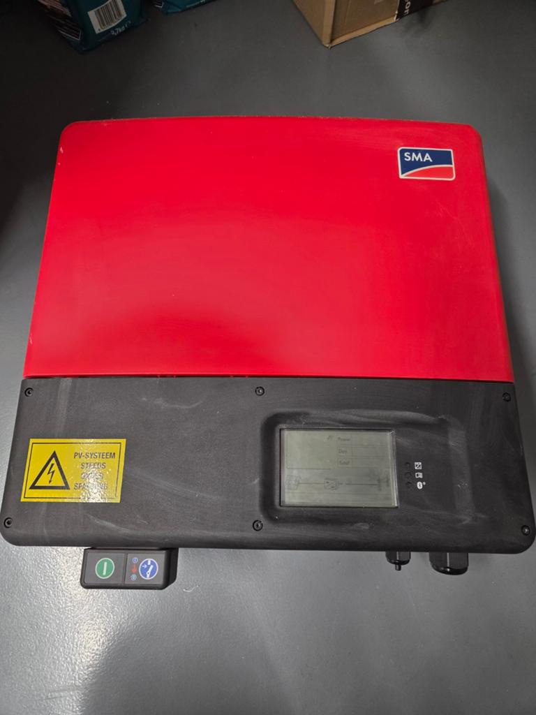 SMA omvormer zonnepanelen, Ophalen