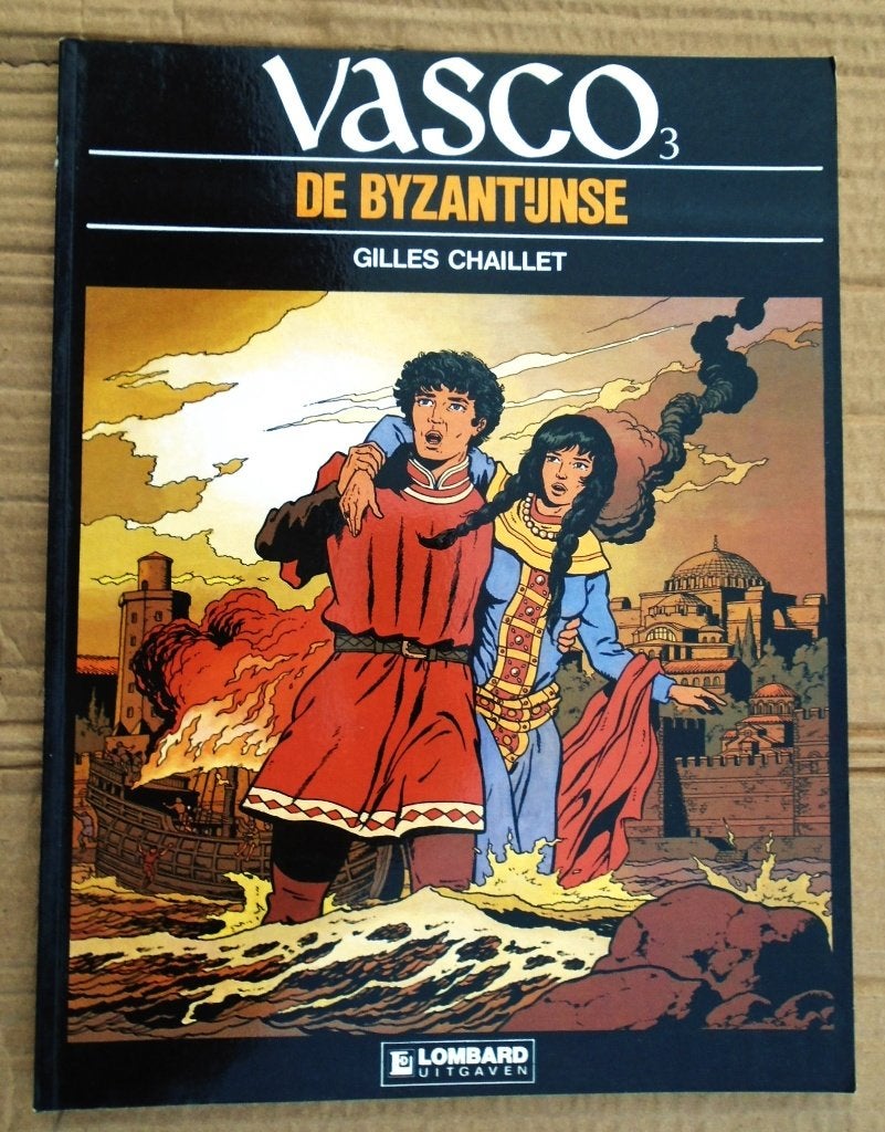 Vasco-3 - De Byzantijnse - 1984 - Gilles Chaillet(1946-2011), Enlèvement ou Envoi, Une BD, Comme neuf, Gilles Chaillet (1946-2011)