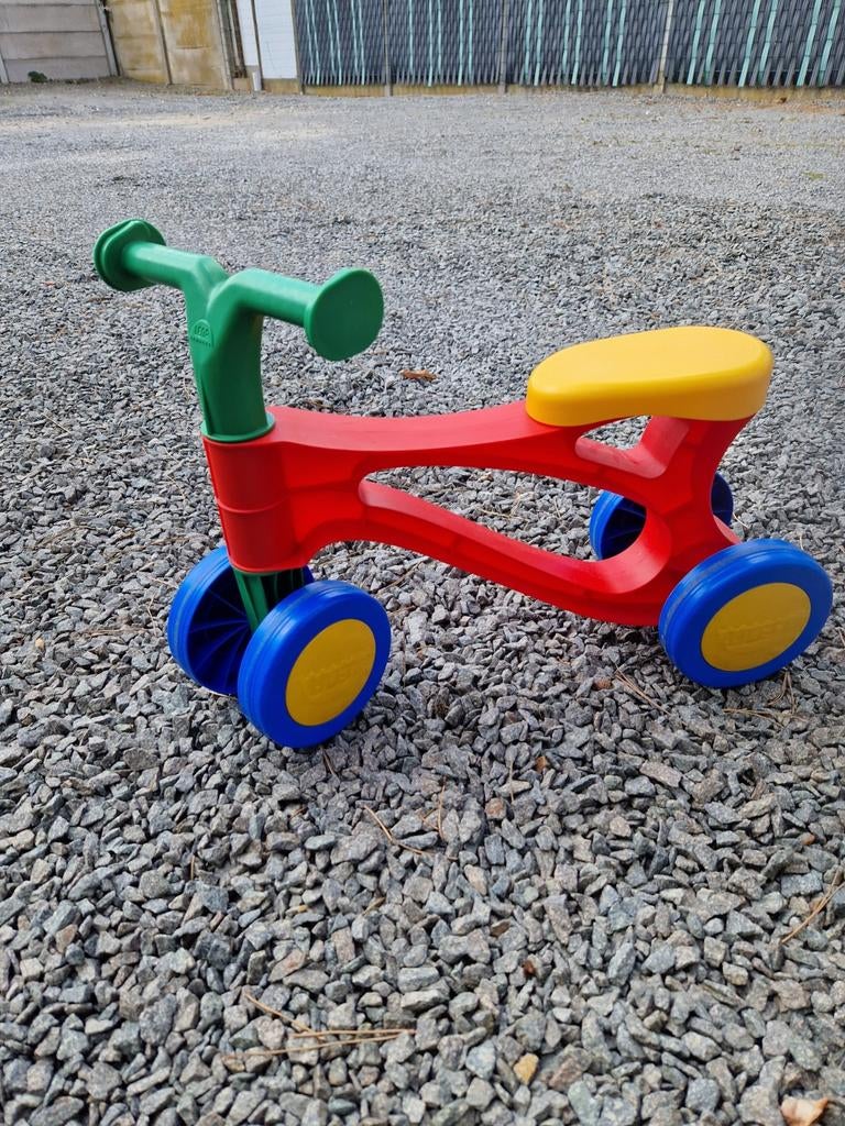 Loopfietsje, Ophalen