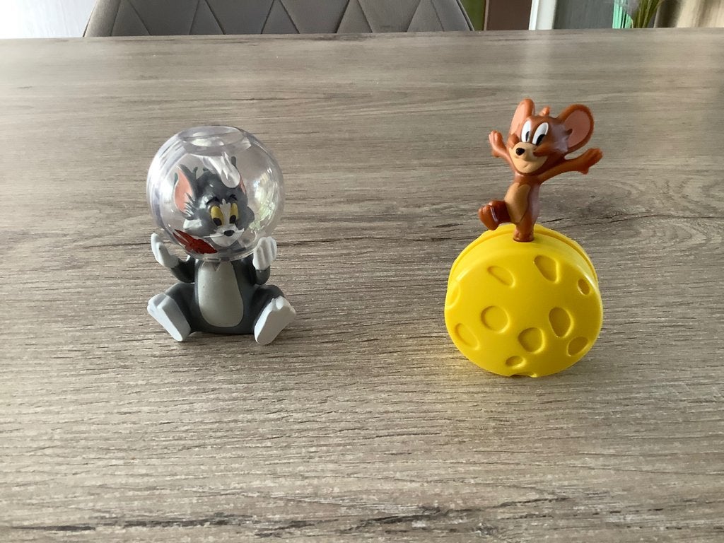 Tom & Jerry verschillende characters (8-9 cm), Verzamelen, Stripfiguren, Ophalen of Verzenden, Overige figuren, Zo goed als nieuw