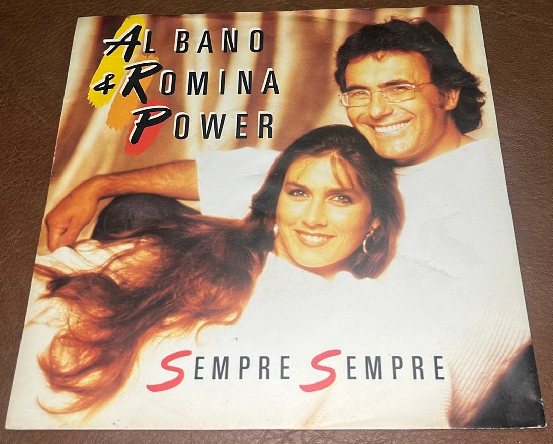 Al Bano & Romina Power ‎– Sempre Sempre - 7” vinyl single EU, Cd's en Dvd's, Ophalen of Verzenden, Gebruikt