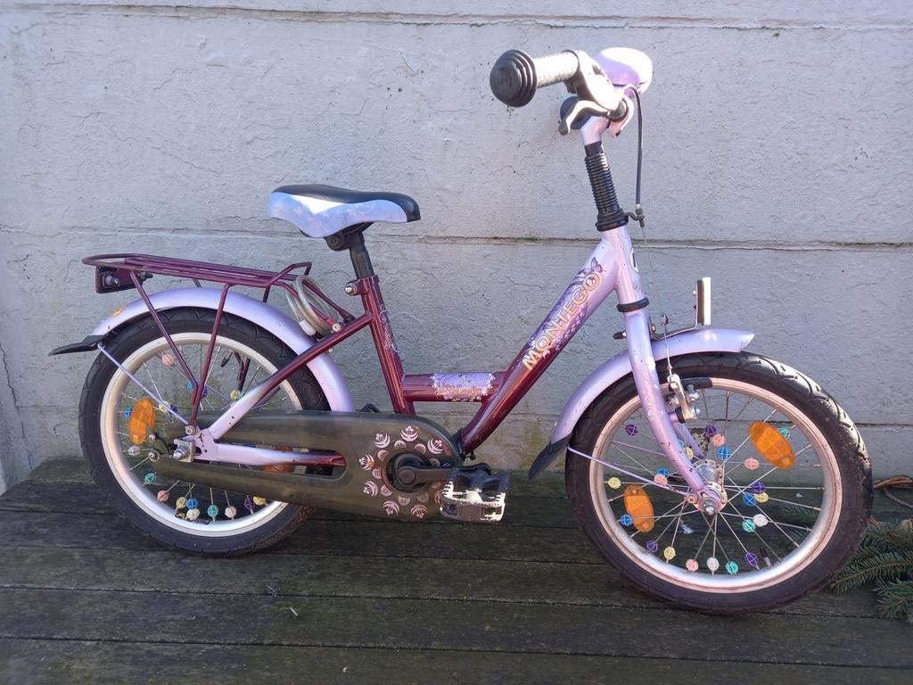 Kinderfiets Montego 16 inch, Fietsen en Brommers, Fietsen | Kinderfietsjes, Ophalen
