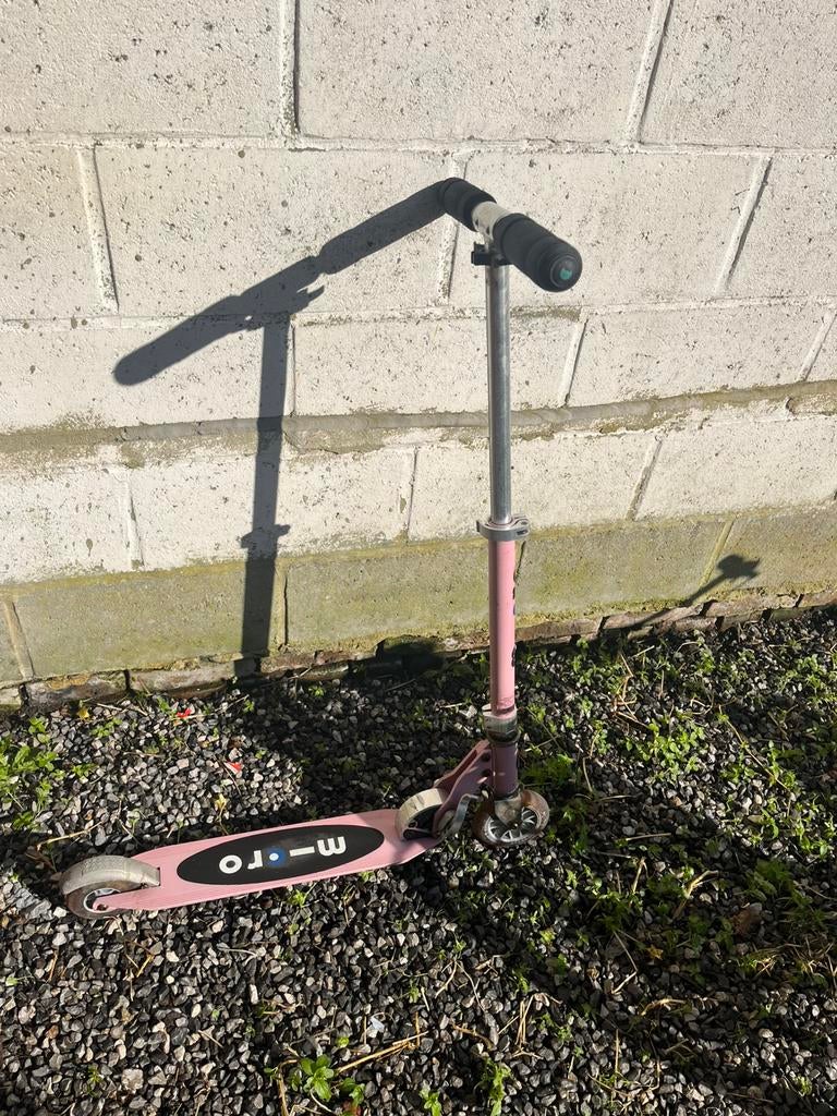 Trottinette enfant Micro rose, Vélos & Vélomoteurs, Enlèvement, Utilisé, Step simple