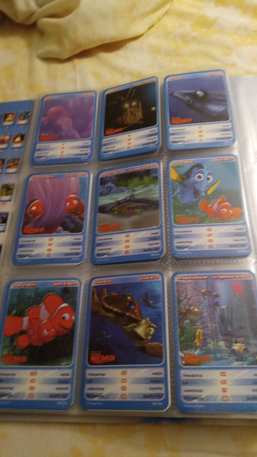 av farde Disney Pixar studio Delhaize jeux cartes manque 108, Collections, Enlèvement ou Envoi, Comme neuf, Carte(s) à jouer