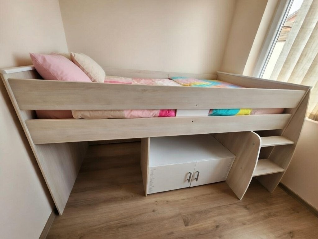 Chambre 5 p, lit, garde robe, commode, 2 bureaux, table nuit, Maison & Meubles, Chambre à coucher | Chambres à coucher complètes