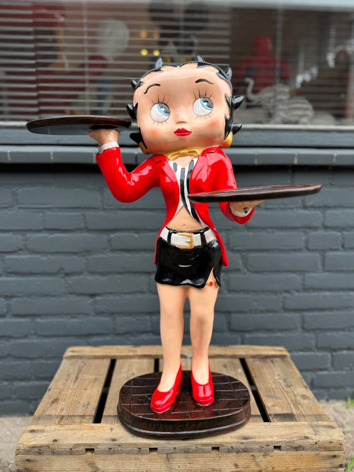 Superbe décoration de statue de Betty Boop, Enlèvement, Comme neuf, Humain
