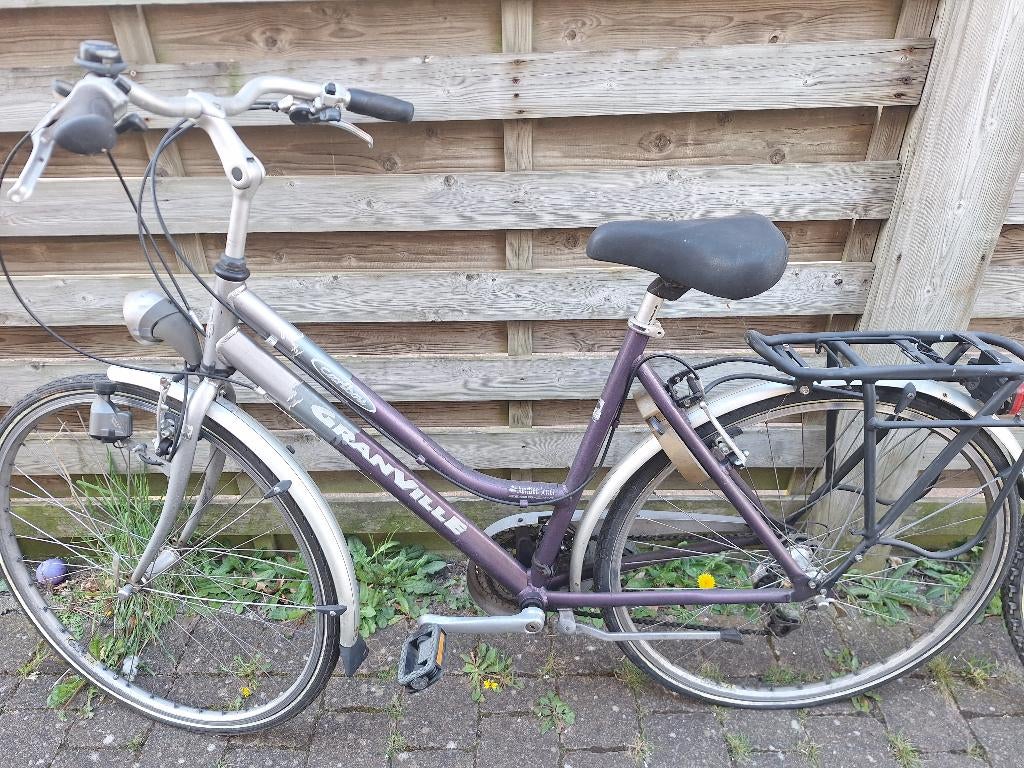 Granville Junction Series – stadsfiets met bagagedrager, Fietsen en Brommers, Ophalen, Gebruikt, Overige merken, Versnellingen