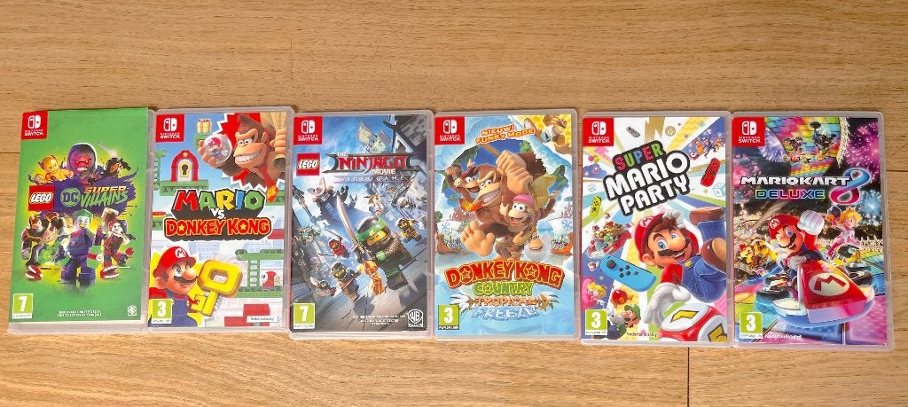 Nintendo switch games, Enlèvement, Utilisé, À partir de 7 ans