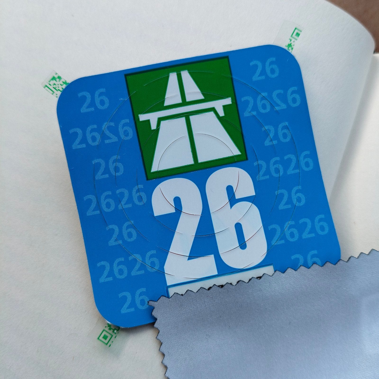 Wegenvignet Zwitserland beschikbaar vanaf 27/6 (na 21:00)