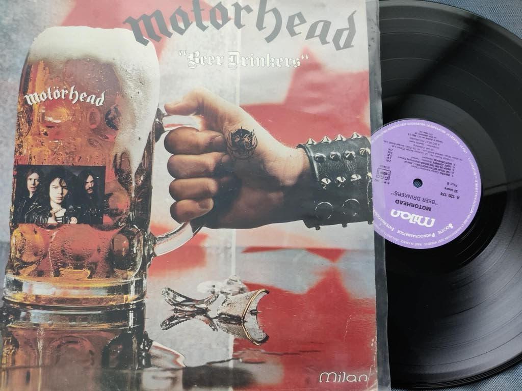 Motorhead (beer drinkers, milan, 82, A120174b, mpo), Ophalen of Verzenden
