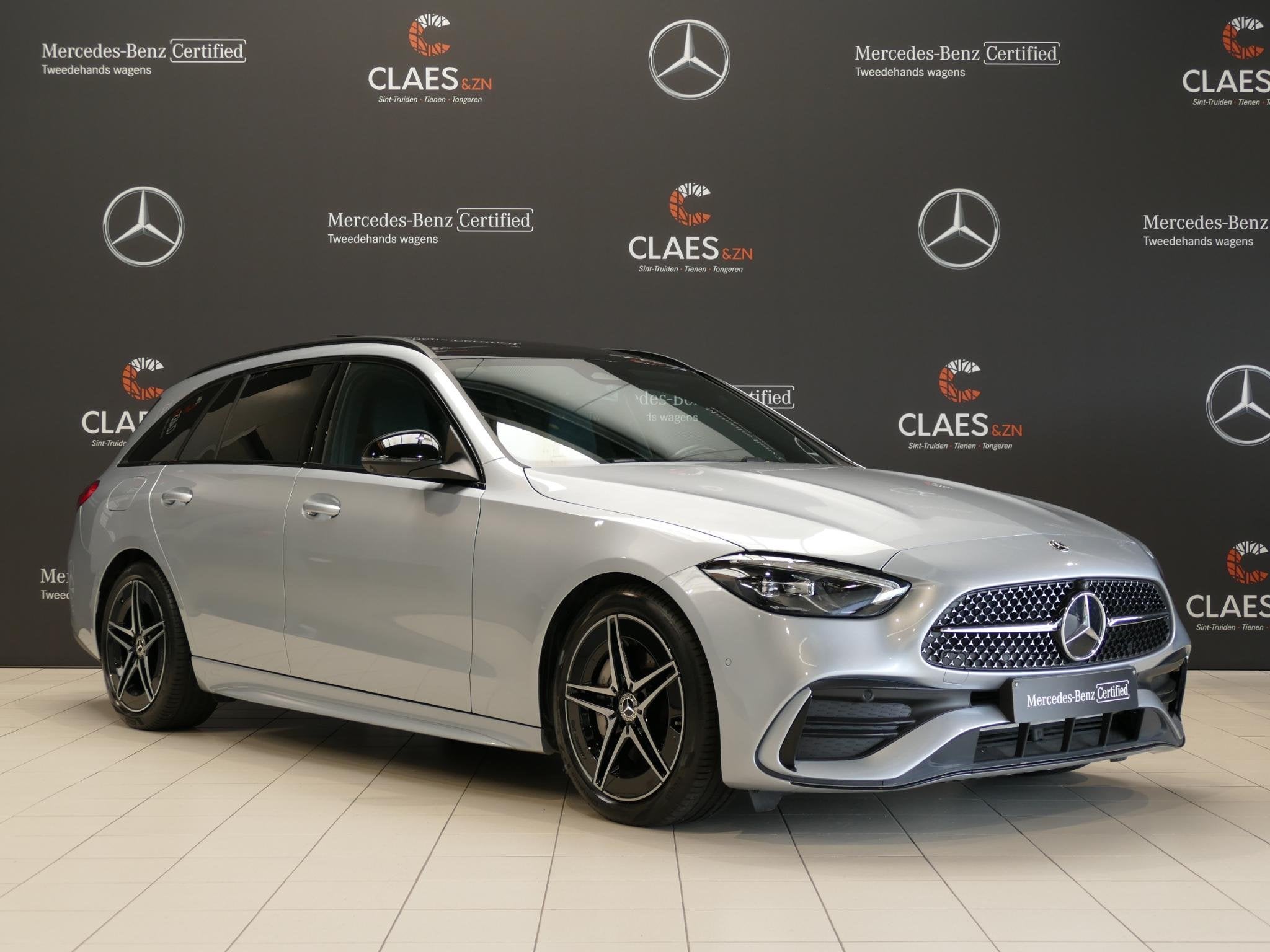 Mercedes-Benz C-klasse Break 200d Star Edition - DOS 8203, Auto's, Automaat, 1780 kg, Zwart, 4 cilinders