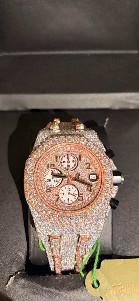 Audemars Piguet AP Diamant, Handtassen en Accessoires, Horloges | Heren, Ophalen of Verzenden, Nieuw