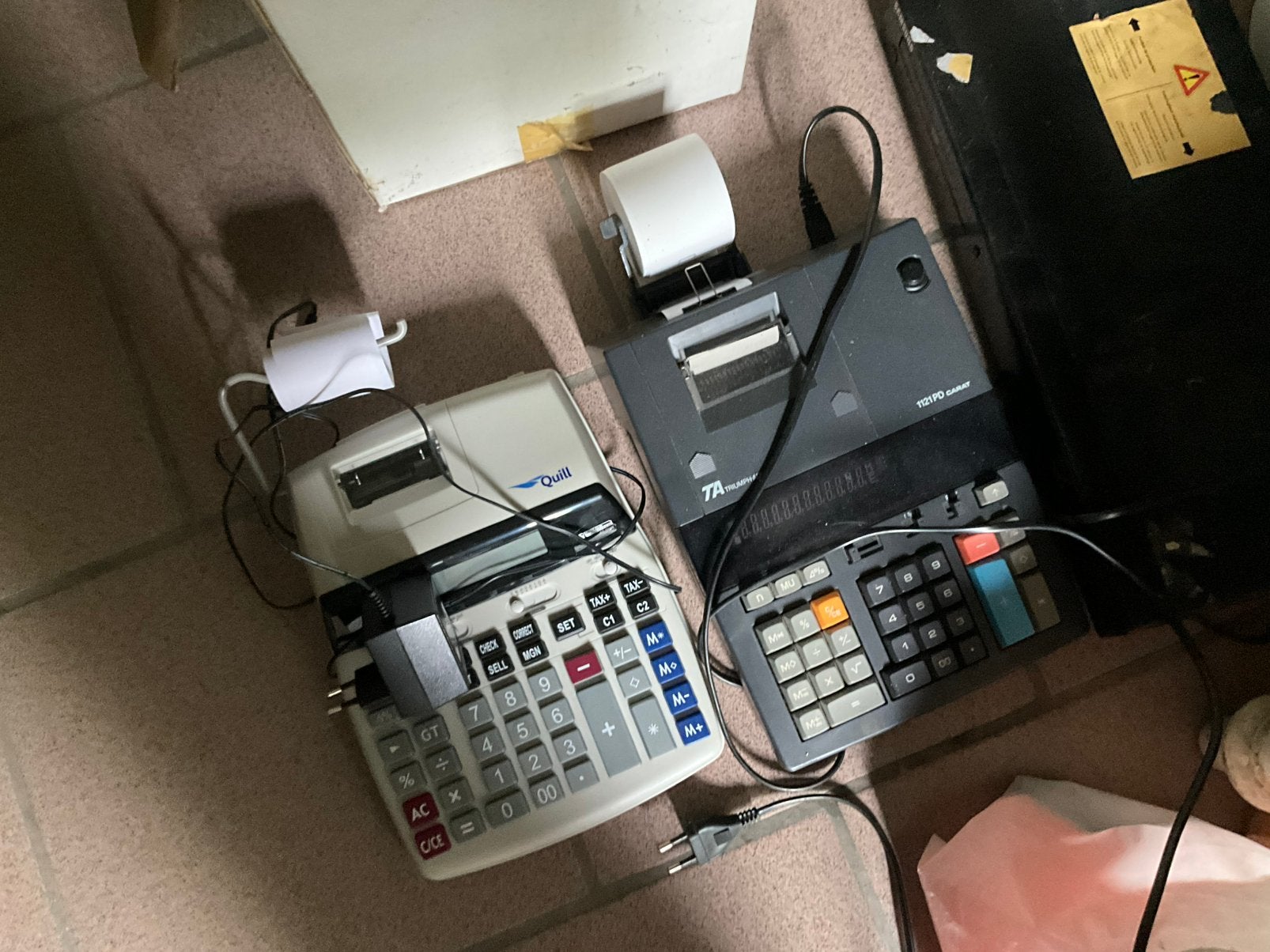 Machine à calculer, Enlèvement, Comme neuf