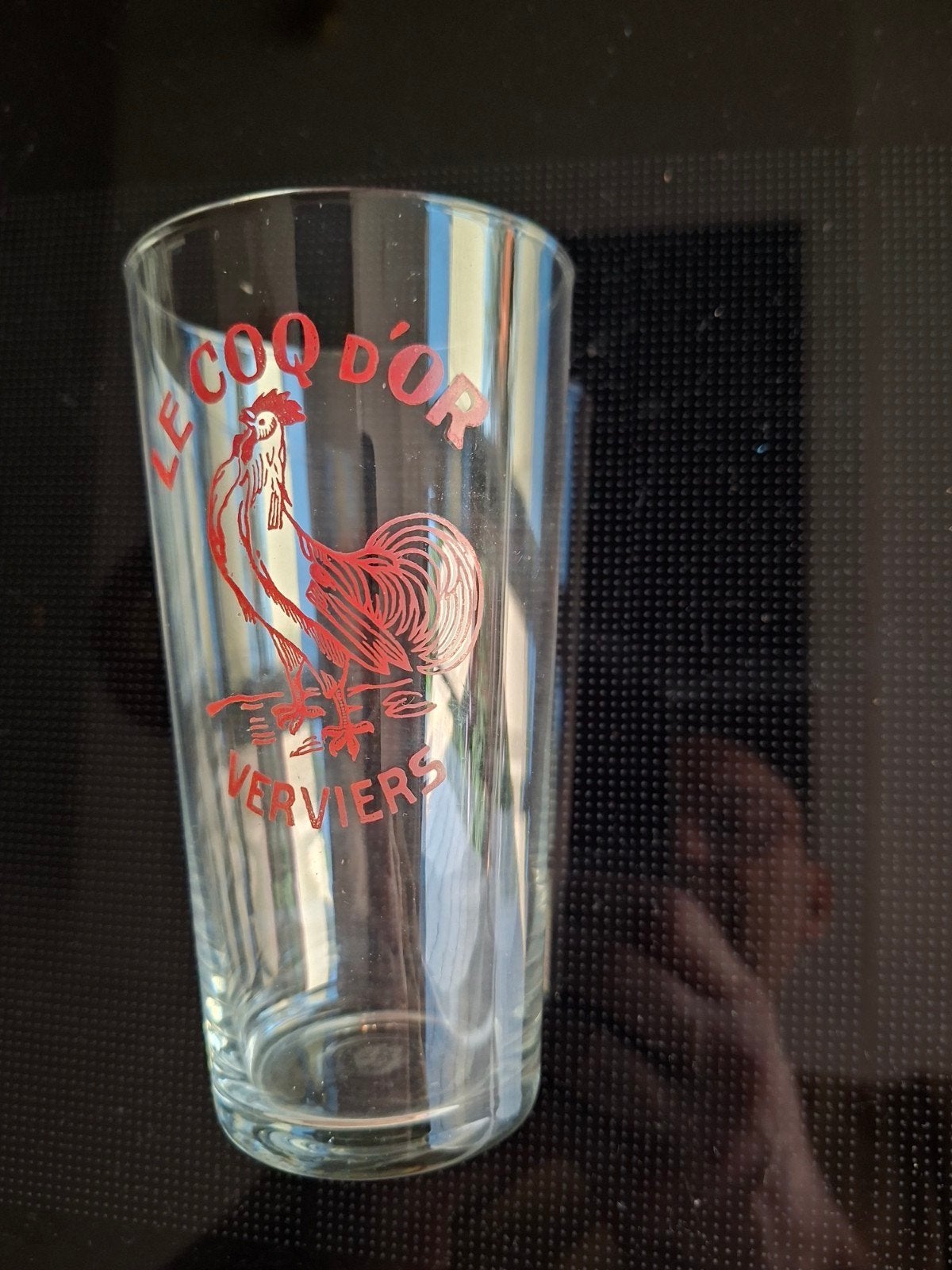 Verre lisse  coq d'or verviers, Enlèvement ou Envoi