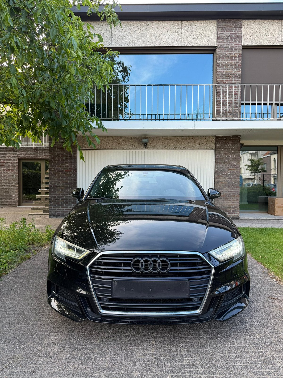 Audi A3 S-Line 1.6TDI 2016 Euro 6B, Voorwielaandrijving, 4 cilinders, Zwart, Leder
