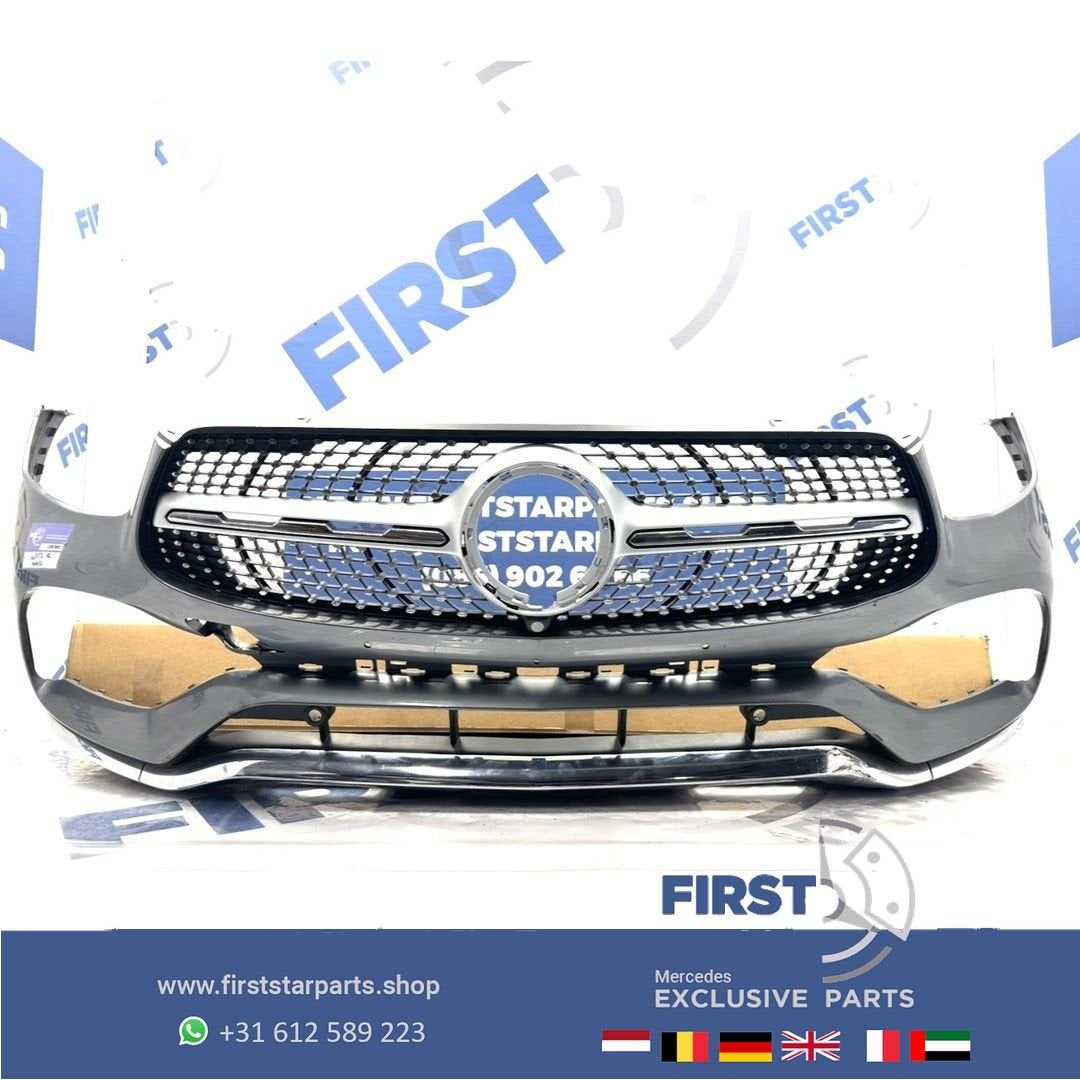 BUMPER W253 GLC FACELIFT AMG + GRIL A2538855904 ZWART WIT GR