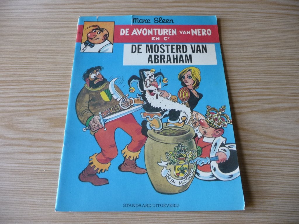 Nero - 35. De mosterd van Abraham EERSTE DRUK €5, Enlèvement ou Envoi, Marc Sleen, Une BD, Utilisé