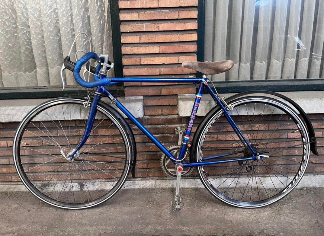 Vintage Diamant racefiets – nieuwe banden & ketting, Fietsen en Brommers, Ophalen, Zo goed als nieuw, Dames, Overige merken