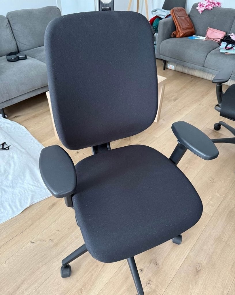 Ergonomische bureaustoel Giroflex 353 zwart, Ophalen, Gaming bureaustoel, Zwart, Zo goed als nieuw