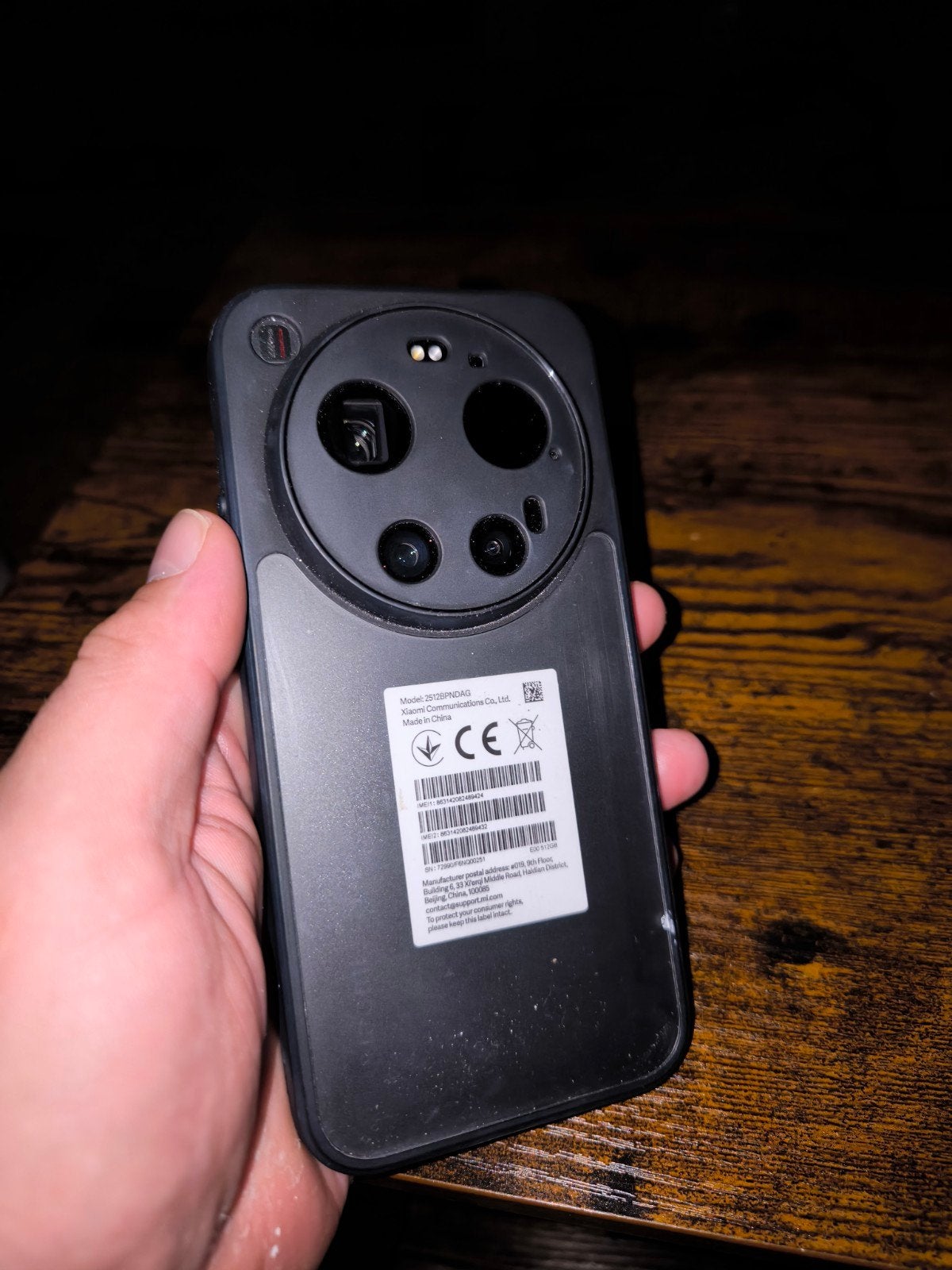 Ik zou hem kunnen inruilen voor een Xiaomi 17 Ultra – of iet, Enlèvement ou Envoi
