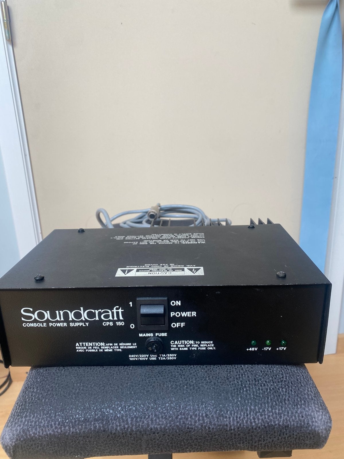 Soundcraft CPS 150  power supply, Muziek en Instrumenten, Ophalen of Verzenden, Zo goed als nieuw