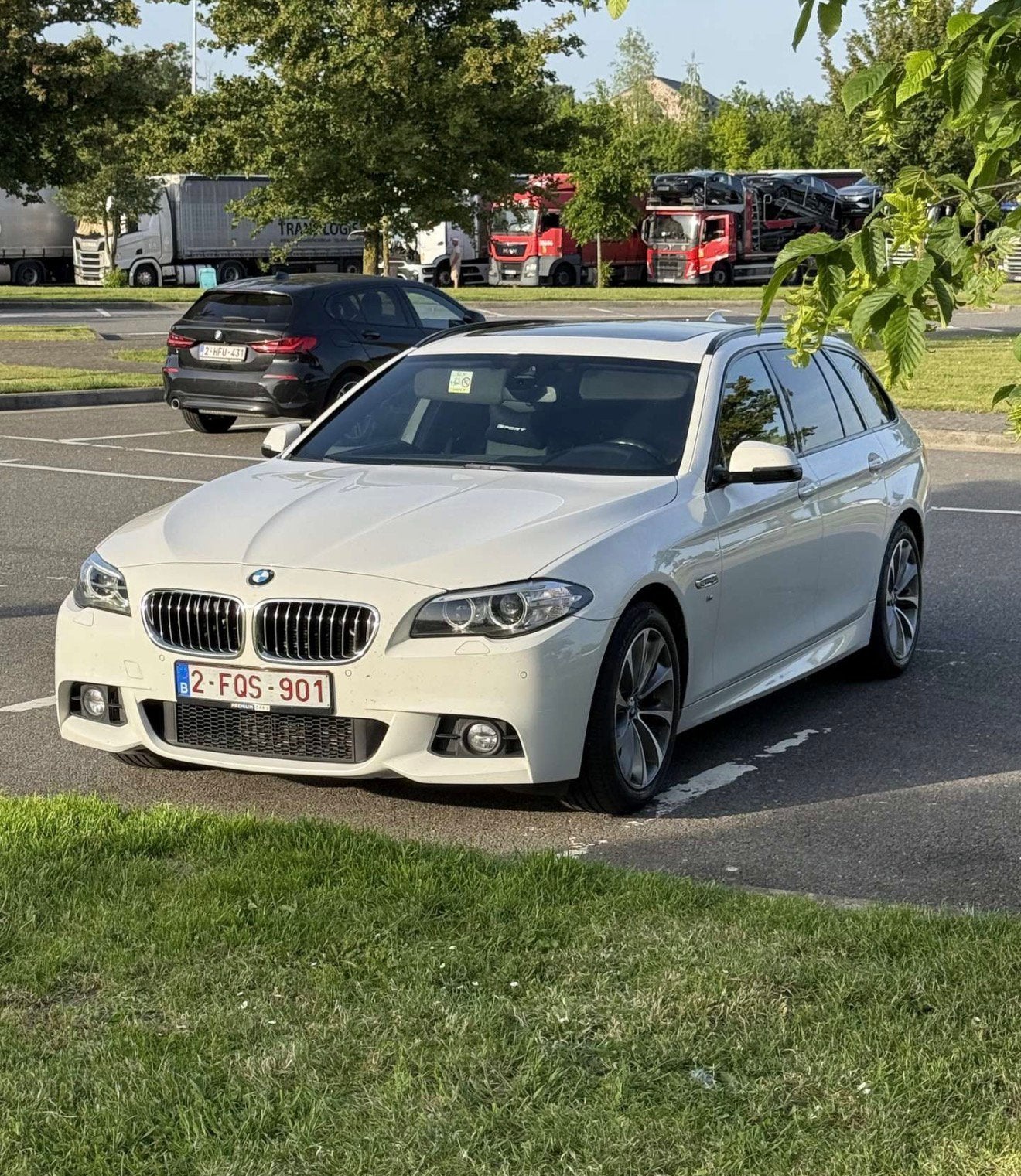 BMW 525d M-Packet, Auto's, BMW, Automaat, Achterwielaandrijving, 4 cilinders, Wit