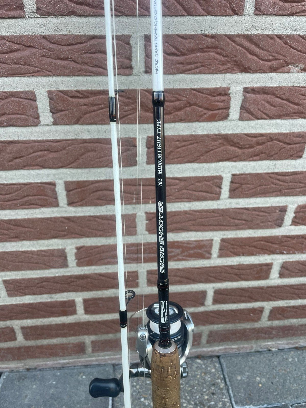 Spro micro shooter 7-18 gr 2.10 m shimano nexave 1000 molen, Sports nautiques & Bateaux, Enlèvement, Comme neuf, Ensemble complet