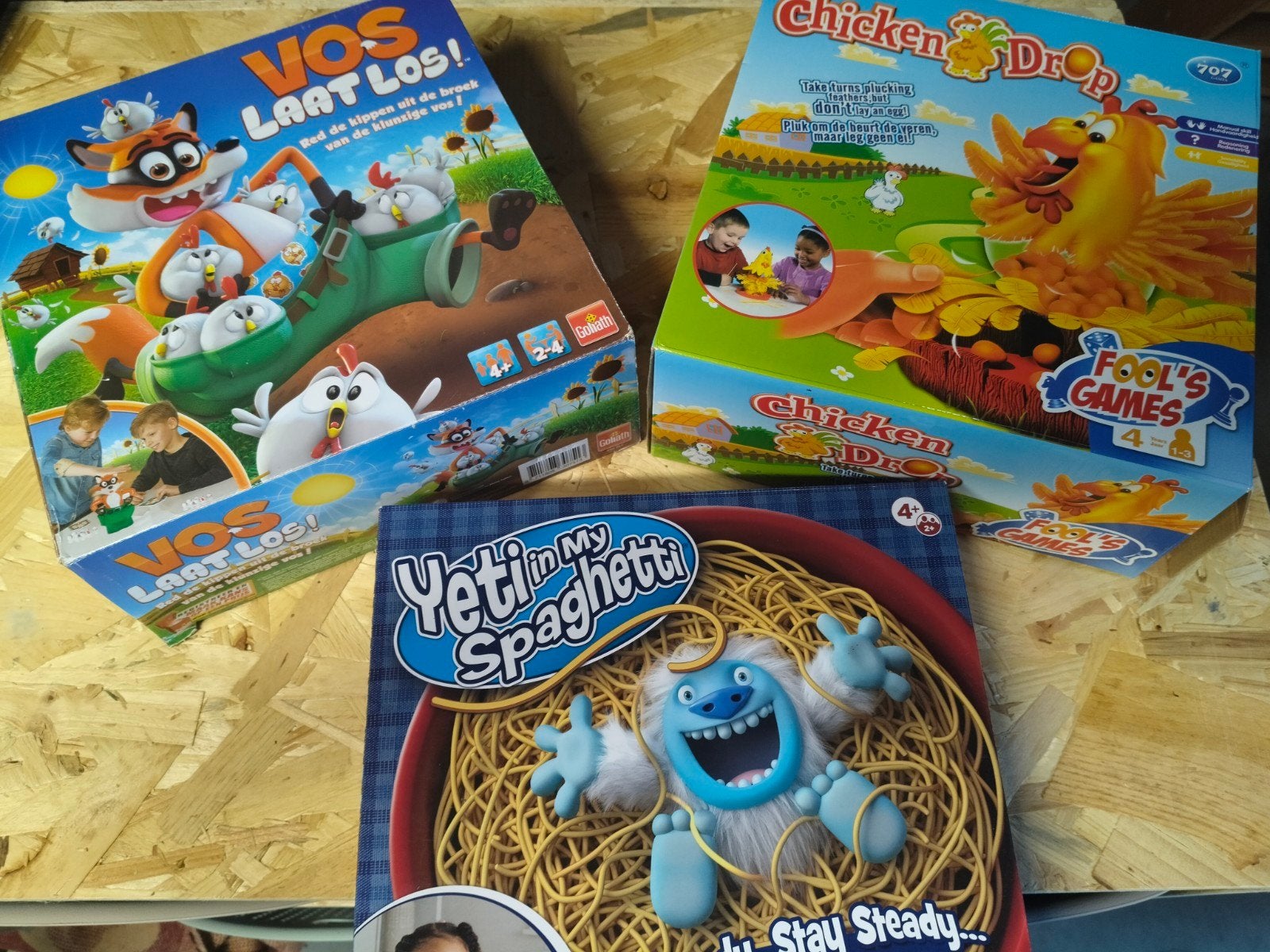 gezelschapsspellen kinderen, Ophalen, Gebruikt