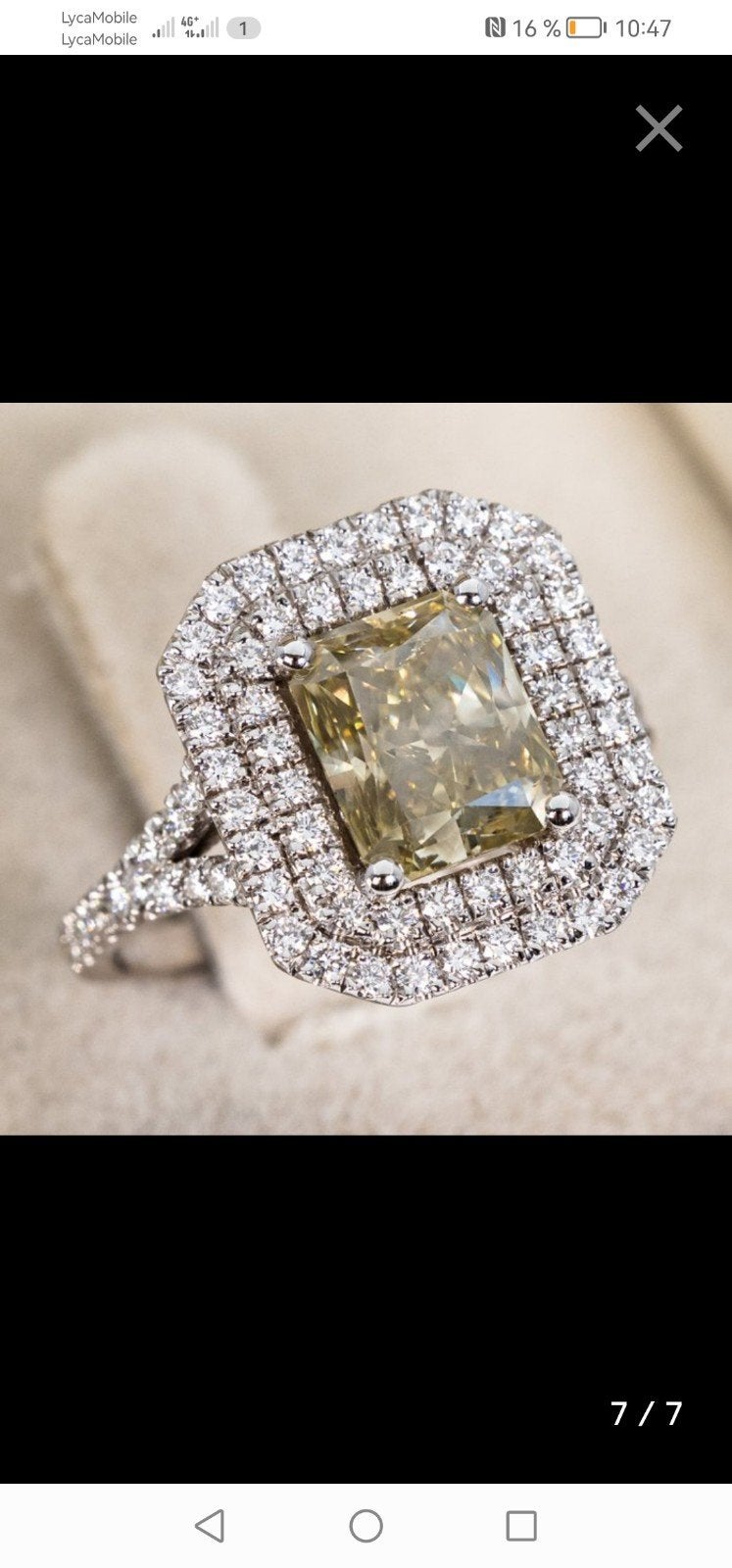 Article, bague joaillerie hautes, Diamant, or  18k., Neuf, Enlèvement ou Envoi, Or, Blanc