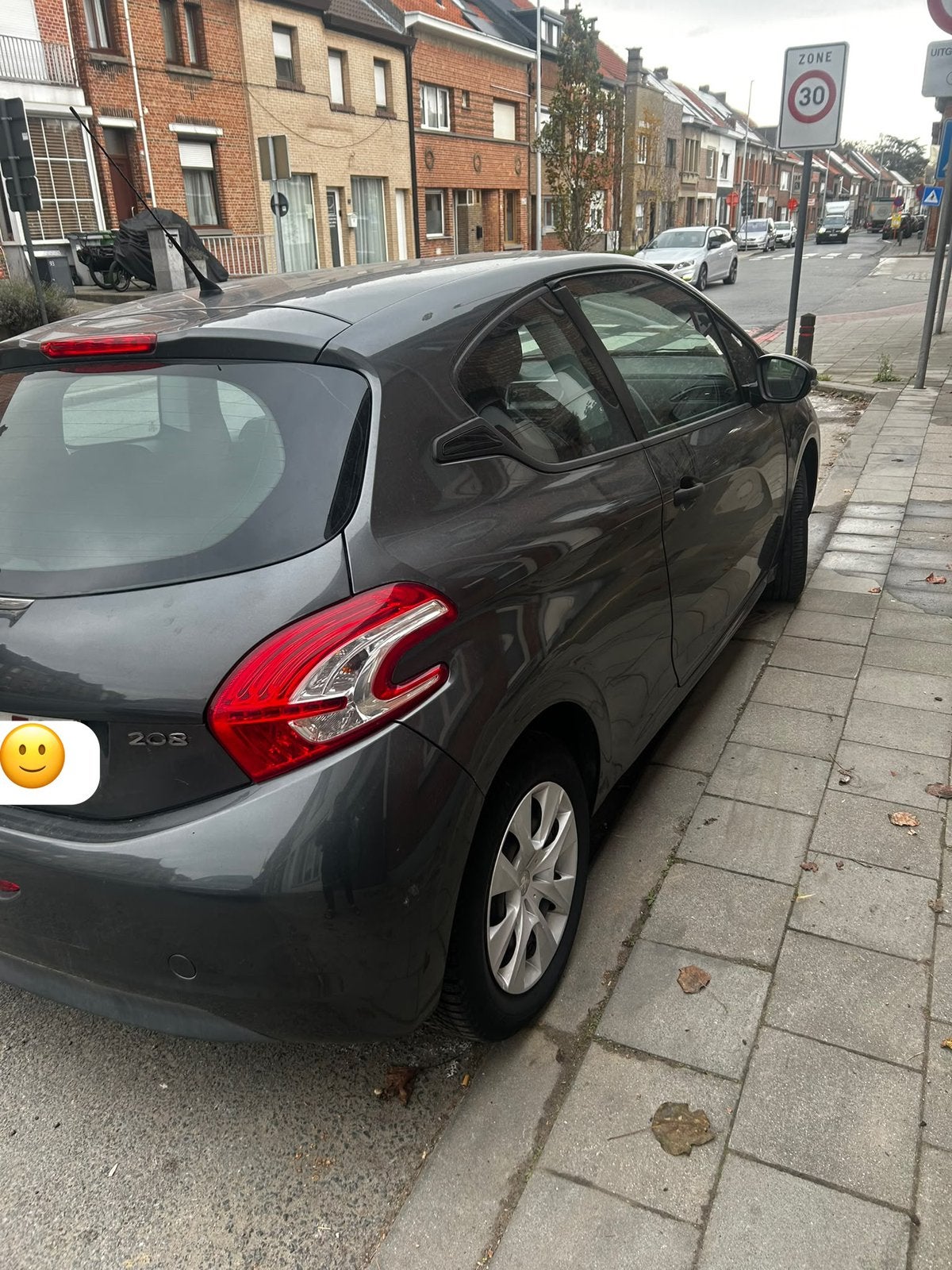 PEUGEOT 208, Auto's, Handgeschakeld, Particulier, Zilver of Grijs, 3 deurs