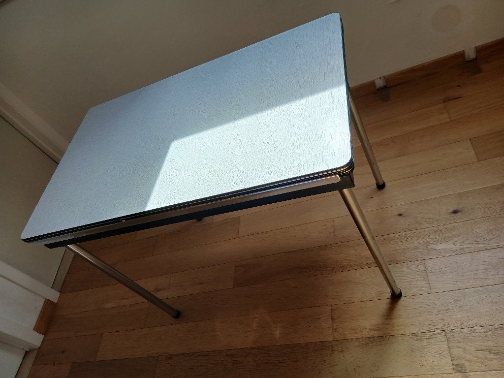 Formica tafel, Huis en Inrichting, Ophalen, 100 tot 150 cm, 50 tot 100 cm, Rechthoekig