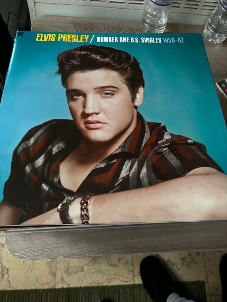Elvis lp, number one U.S. singles 1956-62,  10 euro, Inclusief binnenhoes, Ophalen of Verzenden, Zo goed als nieuw, Rock-'n-Roll