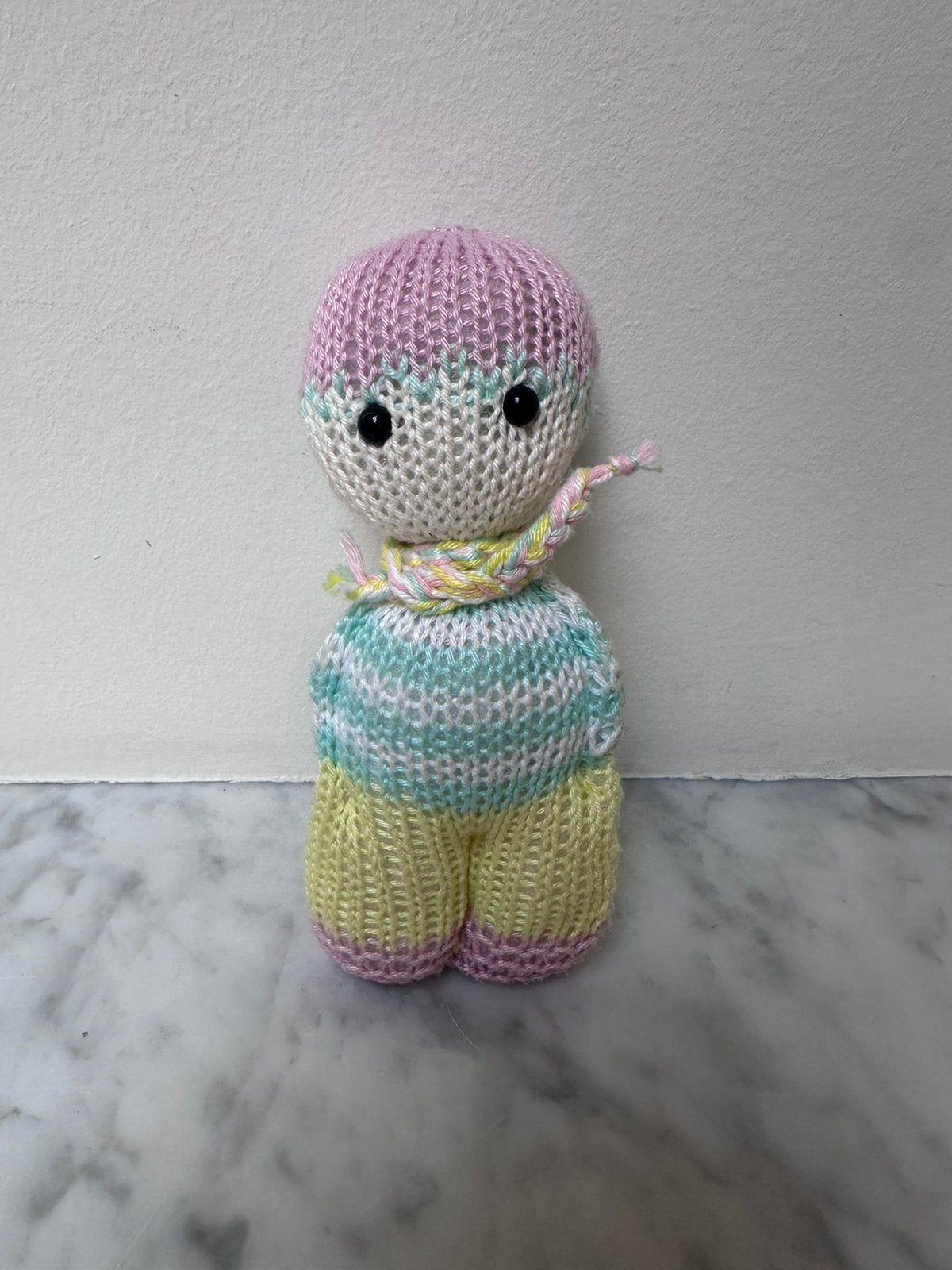 Handgemaakt poppetje, voor peuter of kleuter, Ophalen, Zo goed als nieuw