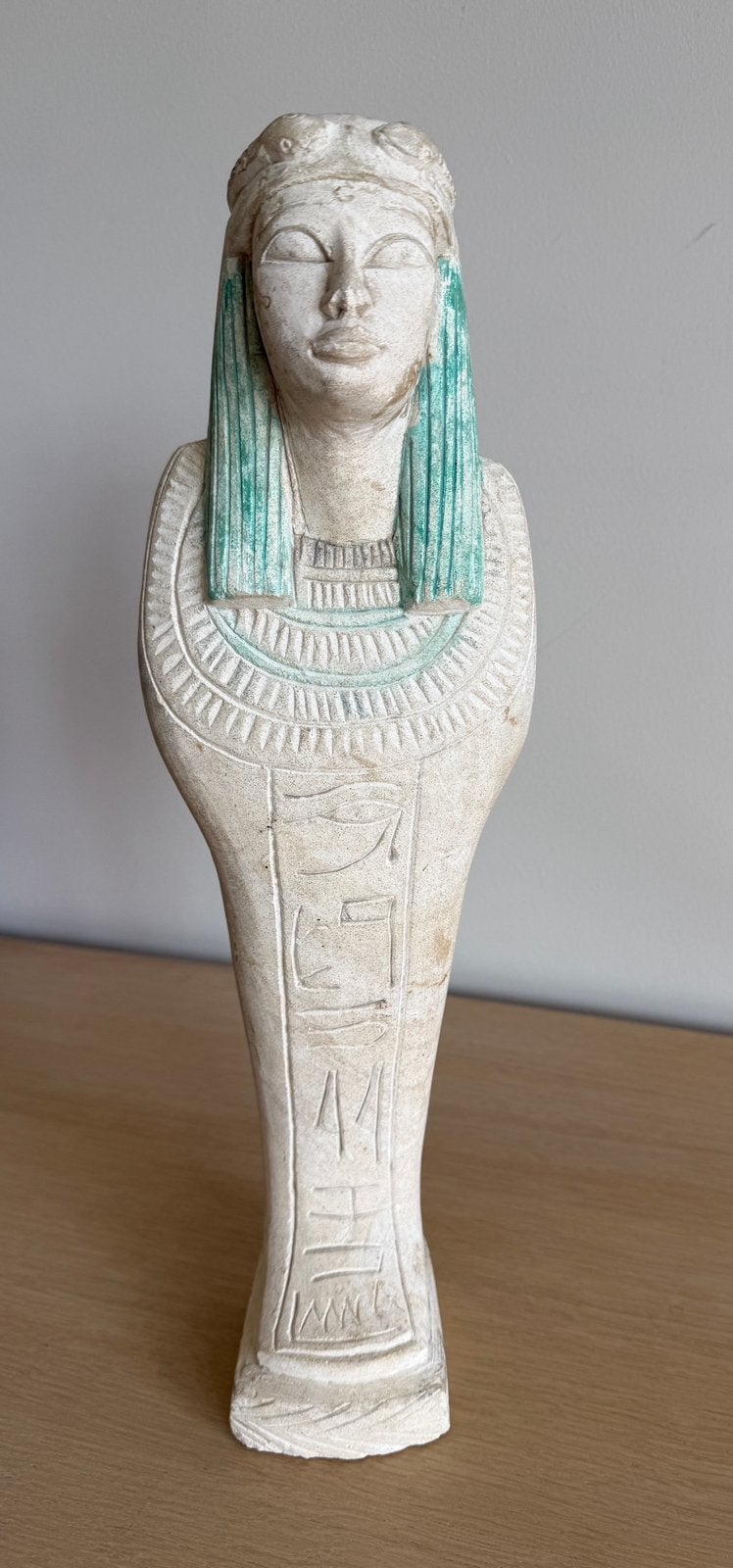 Egyptisch decoratief beeld / sarcofaagfiguur – 38 cm, Antiek en Kunst, Ophalen, Afrika, Klassiek, Beeld