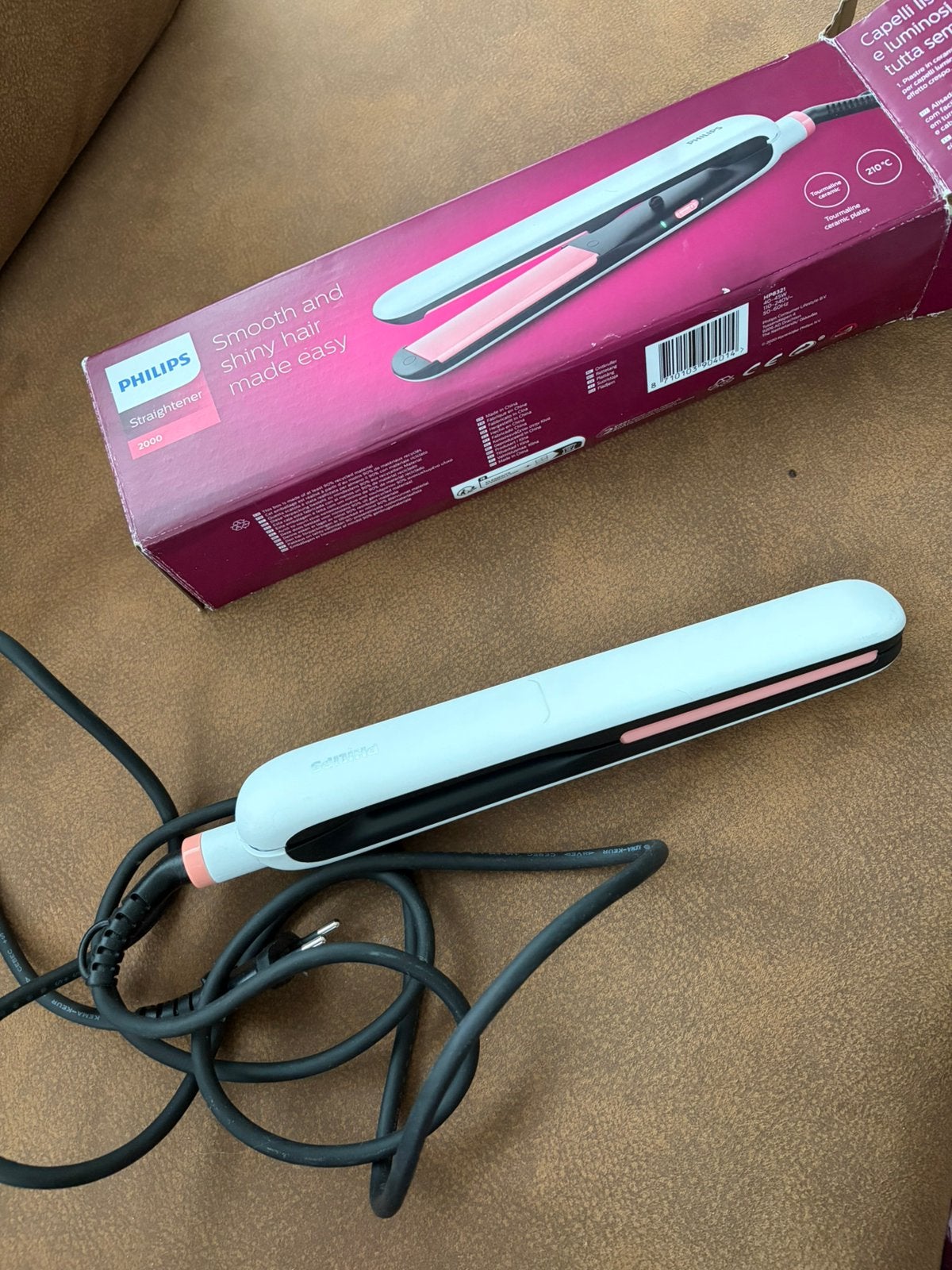 Philips Essential Care stijltang, Ophalen of Verzenden, Zo goed als nieuw, Krultang of Stijltang