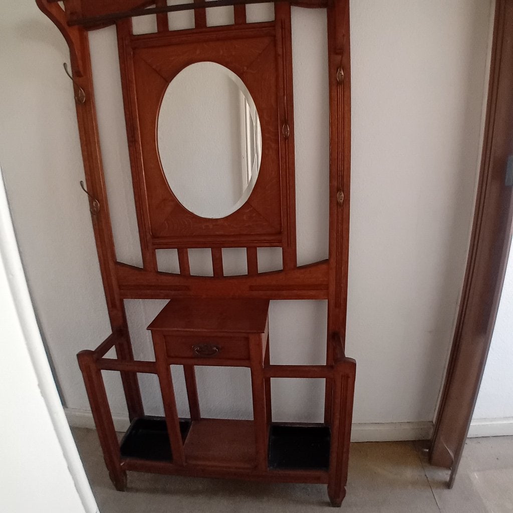 Kapstok, Utilisé, Bois, Portemanteau sur pied, 150 à 200 cm