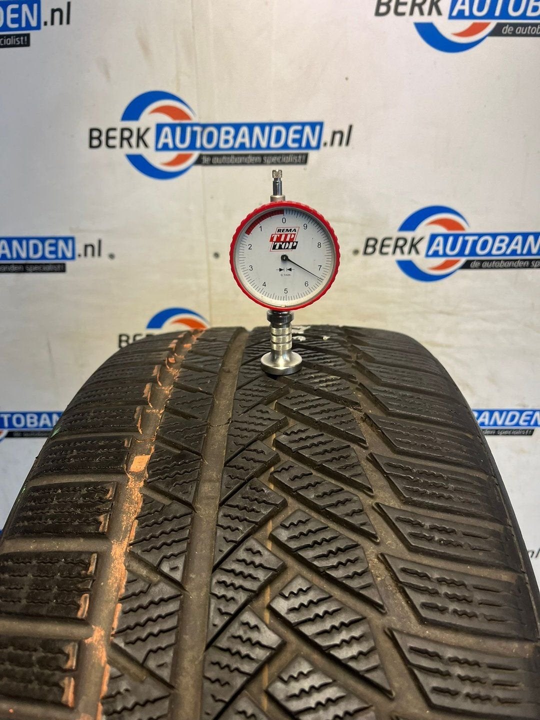 2x Continental WinterContact TS850P 255/40 R19 100V 255/40/1, Auto-onderdelen, 19 inch, Gebruikt, 255 mm, -
