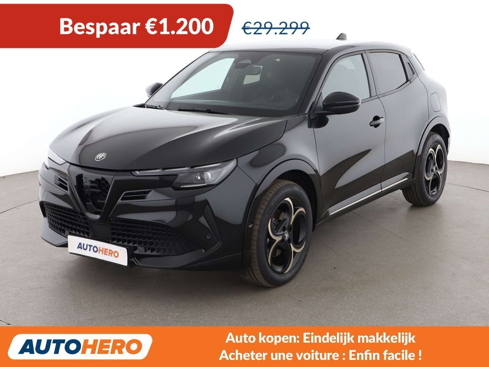 Alfa Romeo Junior 1.2 VGT Mild-Hybrid Intensa (automatique), Autos, Alfa Romeo, 145 ch, Achat, Anti démarrage, 109 g/km