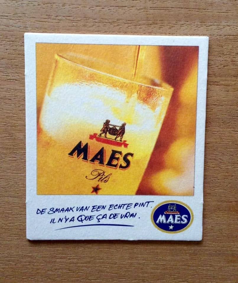 Sous verre à bière Maes, Enlèvement ou Envoi, Neuf, Sous-bock