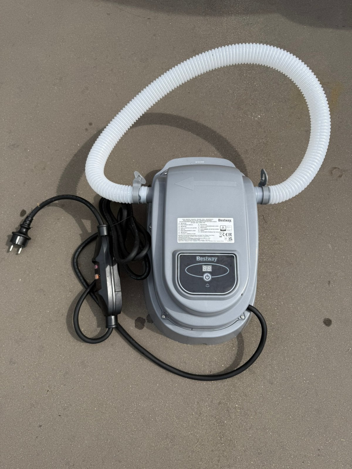 Bestway zwembadverwarming, Tuin en Terras, Zwembad-toebehoren, Ophalen, Zo goed als nieuw