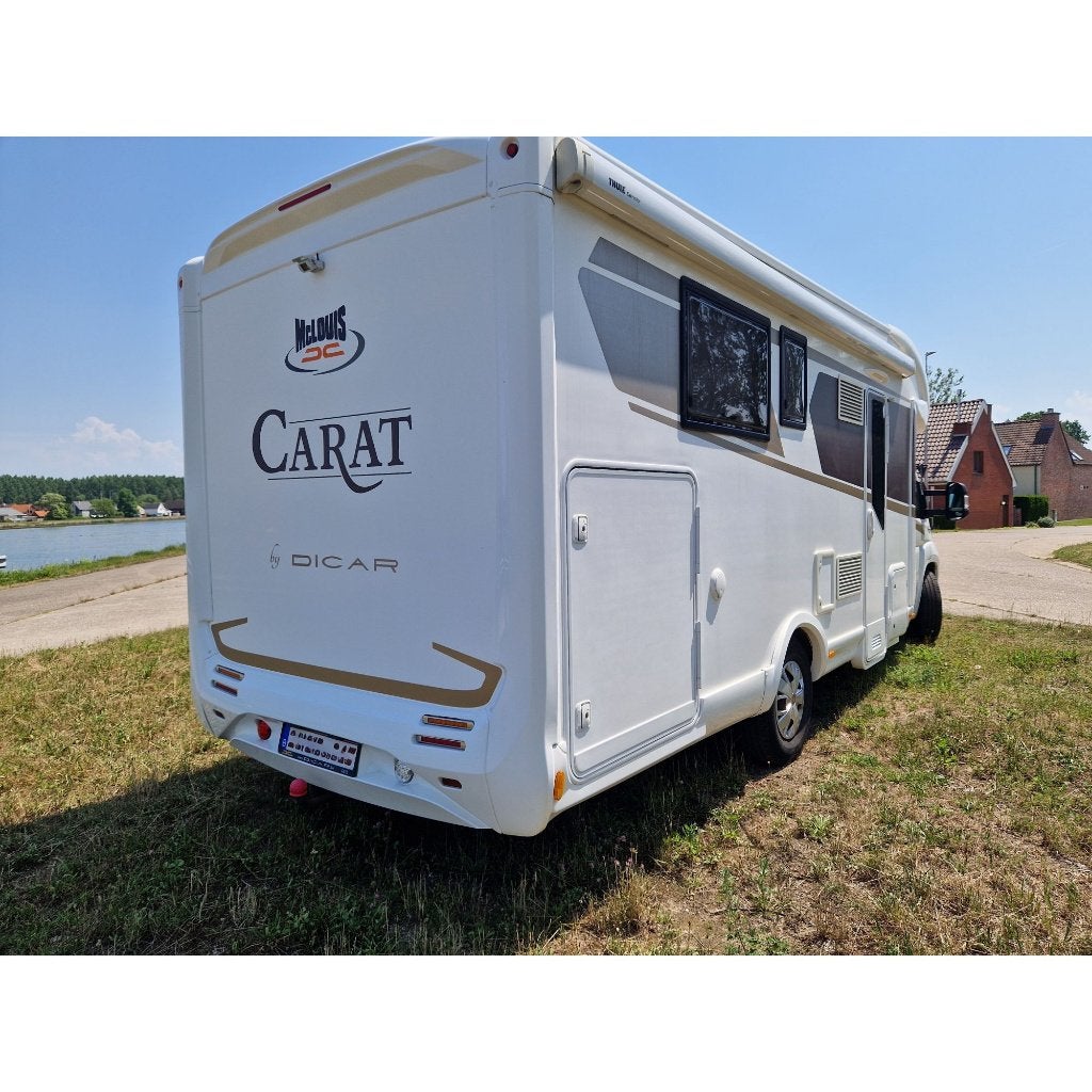 Semi integraal (Mc Louis Carat 479g) - hef- en queensbed !, Caravans en Kamperen, Mobilhomes, Airbags, Ringverwarming, 7 tot 8 meter
