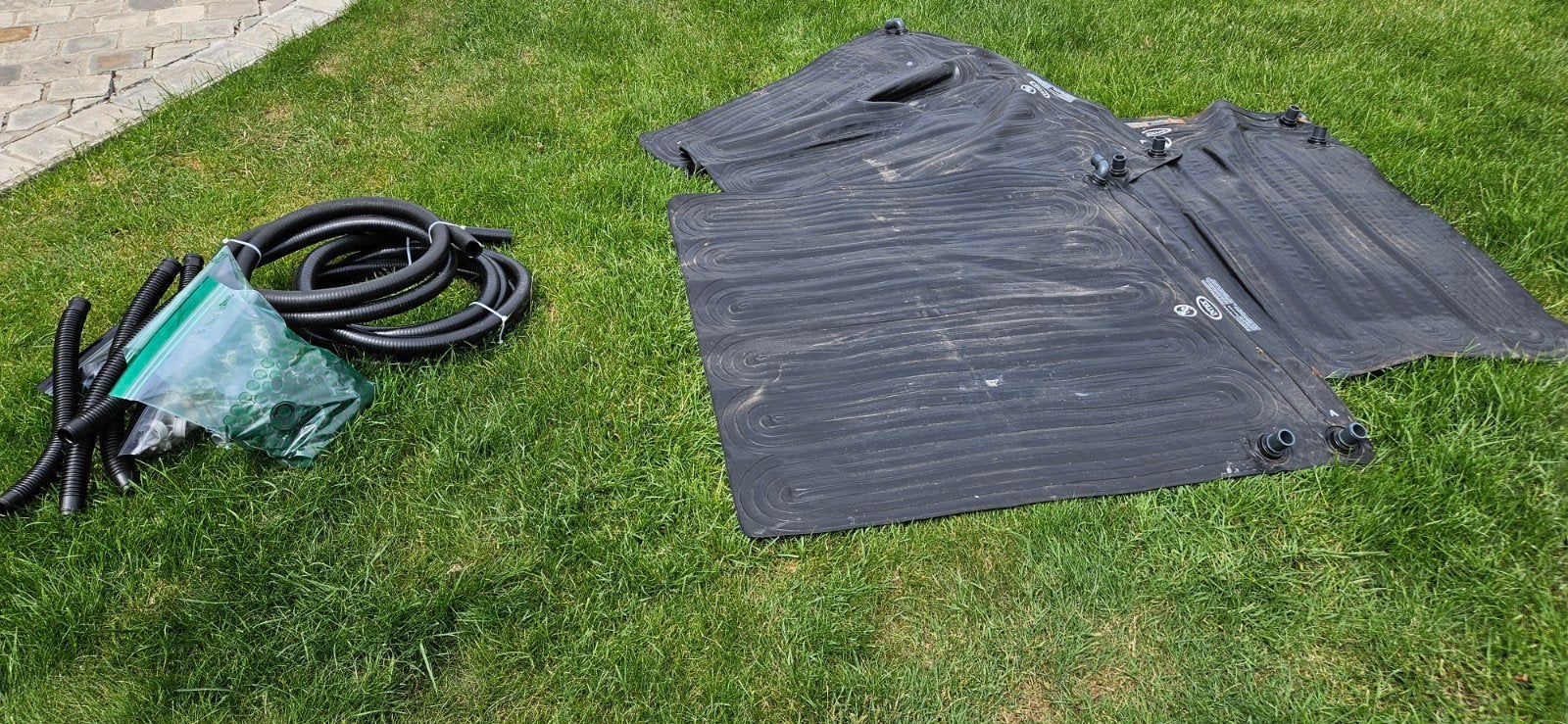 Solarmatten Intex, Enlèvement