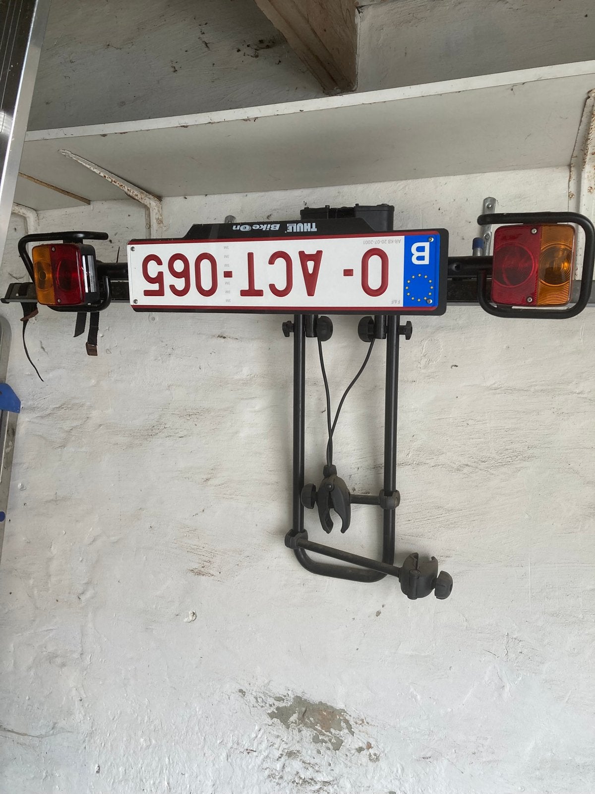 Thule fietsendrager, Auto diversen, Fietsendragers, Ophalen, 2 fietsen, Zo goed als nieuw, Trekhaakdrager